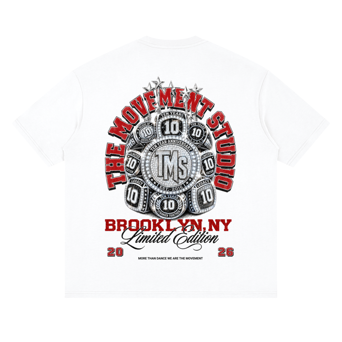 Adult 10 Yr. Anniversary Tee