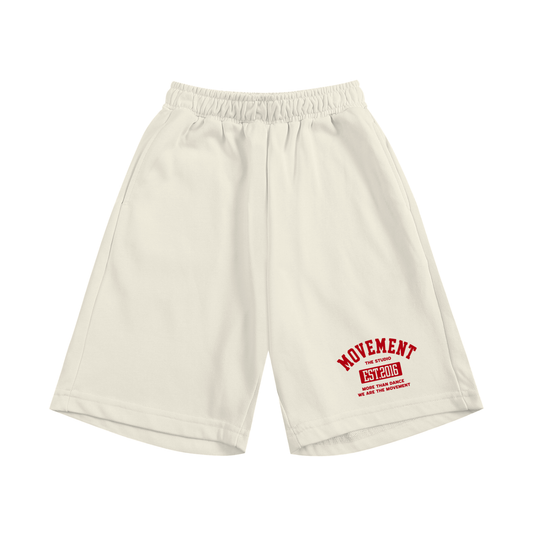 Youth Shorts Pop of Red