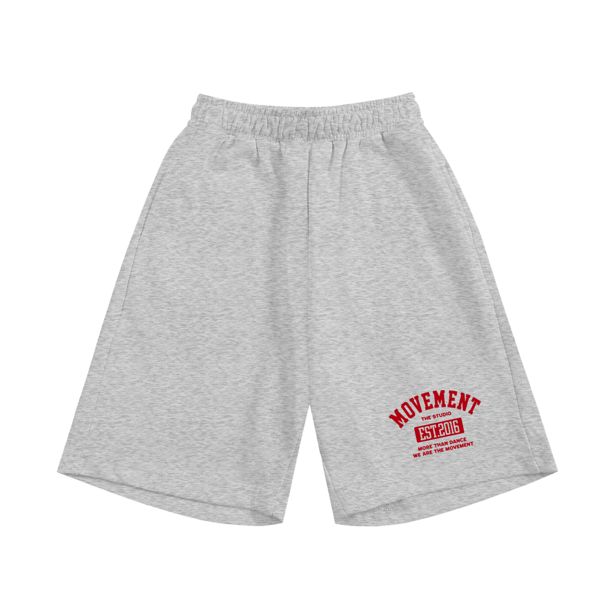 Youth Shorts Pop of Red